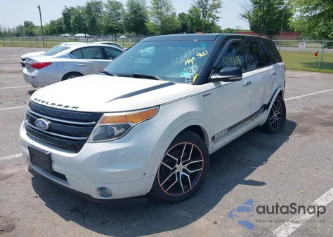 2011 Ford Explorer Limited z USA, uszkodzony, nr VIN 1FMHK8F84BGA26969